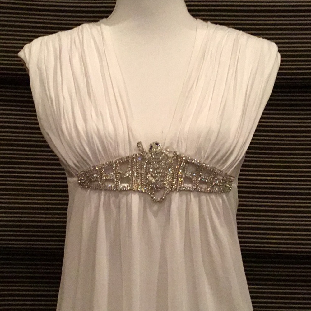 Reduced-well below market. Gorgeous crystal bodice